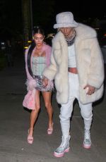 MEGAN FOX and MGK Arrives at Catch Steak LA in Los Angeles 12/19/2022