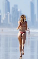 MEGAN MARX in Bikini at a Beach on the Gold Coast 12/07/2022