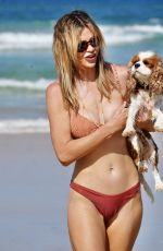 MEGAN MARX in Bikini at a Beach on the Gold Coast 12/07/2022