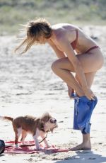 MEGAN MARX in Bikini at a Beach on the Gold Coast 12/07/2022