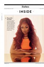 MEGAN THEE STALLION in Forbes Magazine, December 2022/January 2023
