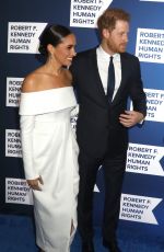 MEGHAN MARKLE and Prince Harry at 2022 Robert F. Kennedy Human Rights Ripple of Hope Award Gala in New York 12/06/2022