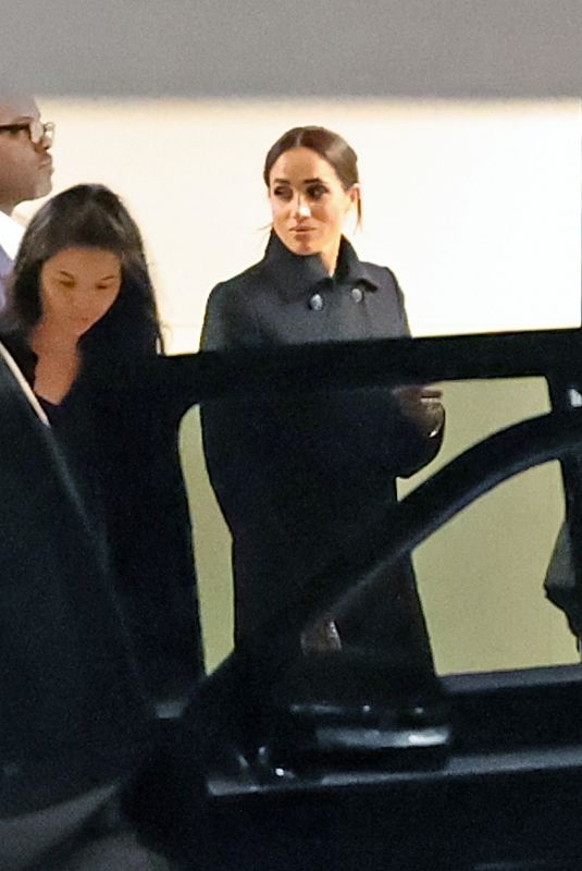 MEGHAN MARKLE Arrives at Power of Women Event in Indianapolis 11/30/2022