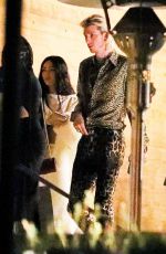 MEHAN FOX and MGK Out for Dinner at Nobu on Christmas Eve in Malibu 12/24/2022