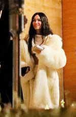 MEHAN FOX and MGK Out for Dinner at Nobu on Christmas Eve in Malibu 12/24/2022