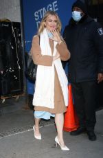 MELISSA ROXBURGH Leaves Good Morning America in New York 12/02/2022