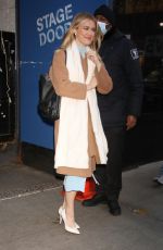 MELISSA ROXBURGH Leaves Good Morning America in New York 12/02/2022