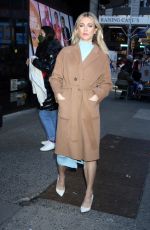 MELISSA ROXBURGH Leaves Good Morning America in New York 12/02/2022