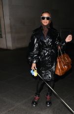 MELODY THORNTON Leaves BBC Studios in London 12/22/2022