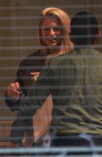 MICHELLE HUNZIKER at Armani Cafe and Shopping at Armani Store in Milan 11/30/2022