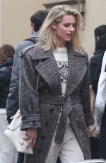 MICHELLE HUNZIKER at Armani Cafe and Shopping at Armani Store in Milan 11/30/2022