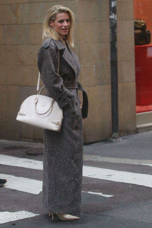 MICHELLE HUNZIKER at Armani Cafe and Shopping at Armani Store in Milan 11/30/2022