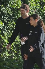 MILA KUNIS And Ashton Kutcher Out Hiking in Studio City 12/06/2022