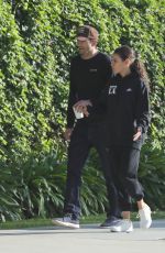 MILA KUNIS And Ashton Kutcher Out Hiking in Studio City 12/06/2022