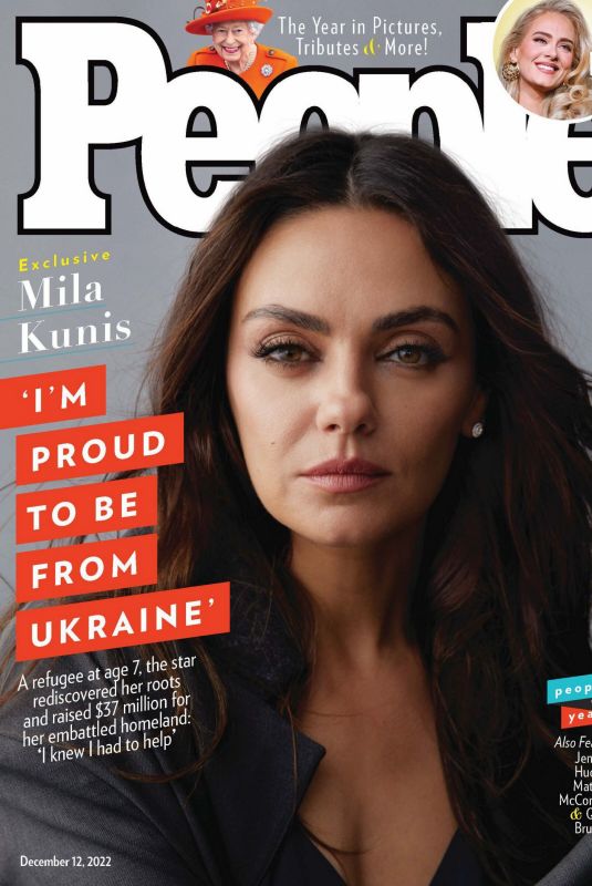 MILA KUNIS in 2022 People of the Year!, December 2022