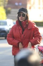 MILA KUNIS Out for Lunch with a Friend in Los Angeles 12/14/2022