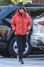 MILA KUNIS Out for Lunch with a Friend in Los Angeles 12/14/2022