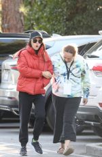 MILA KUNIS Out for Lunch with a Friend in Los Angeles 12/14/2022