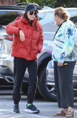 MILA KUNIS Out for Lunch with a Friend in Los Angeles 12/14/2022