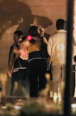 MILEY CYRUS and Maxx Morando at Nobu in Los Angeles 12/06/2022