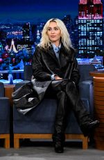 MILEY CYRUS at Tonight Show Starring Jimmy Fallon 12/09/2022
