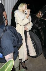 MILEY CYRUS Leaves an Event at San Vicente Bungalows in West Hollywood 12/05/2022
