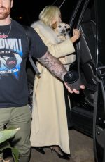 MILEY CYRUS Leaves an Event at San Vicente Bungalows in West Hollywood 12/05/2022