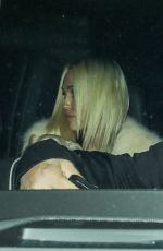 MILEY CYRUS Leaves an Event at San Vicente Bungalows in West Hollywood 12/05/2022