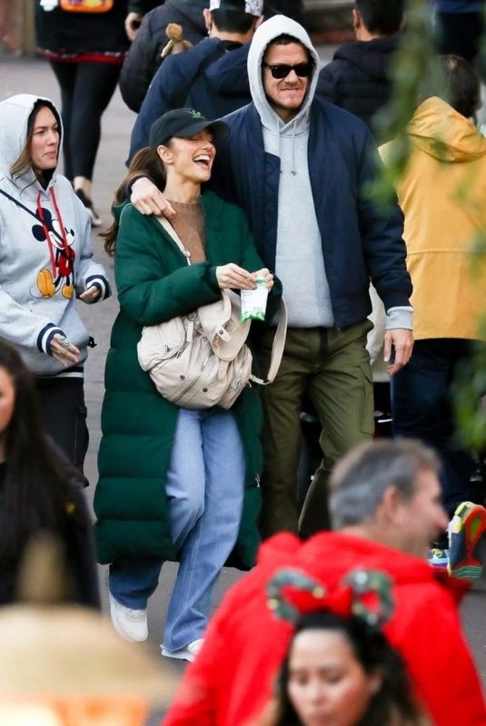 MINKA KELLY and Dan Reynolds Out at Disneyland with Friends in California 12/10/2022