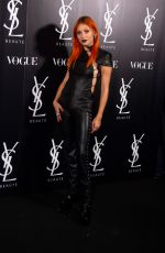 MIRANDA MAKAROFF at Vogue and Yves Saint Laurent Christmas Party in Madrid 12/14/2022