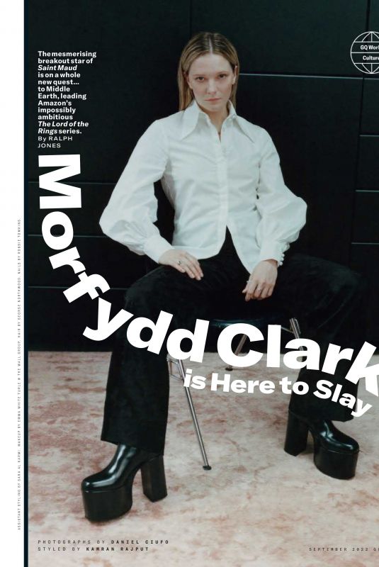MORFYDD CLARK in GQ Magazine, UK September 2022