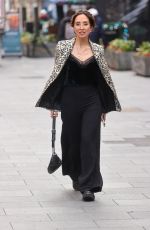 MYLEENE KLASS Arrives at Smooth Radio in London 12/01/2022