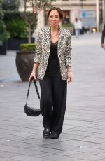 MYLEENE KLASS Arrives at Smooth Radio in London 12/01/2022