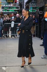 NAOMI ACKIE Leaves Good Morning America in New York 12/12/2022