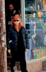 NATASHA LYONNE on the Set of His 3 Daughters in New York 12/28/2022