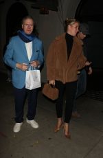 NICKY HILTON Out for Dinner with Her Dad in Los Angeles 12/23/2022