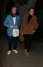 NICKY HILTON Out for Dinner with Her Dad in Los Angeles 12/23/2022