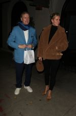 NICKY HILTON Out for Dinner with Her Dad in Los Angeles 12/23/2022