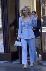 NICKY HILTON Shopping at Chopard Jewelry Store on Fifth Avenue in New York 12/07/2022