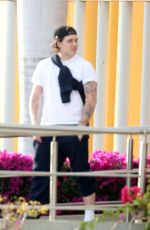 NICOLA PELTZ, Brooklyn Beckham and SELENA GOMEZ Arrives at a Private Airport in Los Cabos 12/29/2022