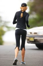 NICOLE KIDMAN Out Jogging in Sydney 12/28/2022