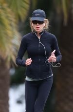 NICOLE KIDMAN Out Jogging in Sydney 12/28/2022