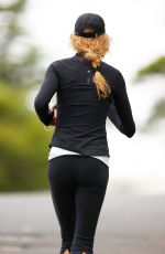 NICOLE KIDMAN Out Jogging in Sydney 12/28/2022