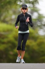 NICOLE KIDMAN Out Jogging in Sydney 12/28/2022