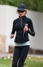 NICOLE KIDMAN Out Jogging in Sydney 12/28/2022