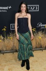 NOA FISHER at 1923 TV Series Premiere in Los Angeles 12/02/2022