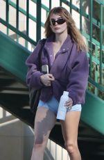 OLIVIA AJDE GIANNULLI Leaves Yoga Session in West Hollywood 12/19/2022