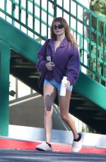 OLIVIA AJDE GIANNULLI Leaves Yoga Session in West Hollywood 12/19/2022
