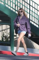 OLIVIA AJDE GIANNULLI Leaves Yoga Session in West Hollywood 12/19/2022