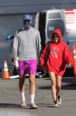 OLIVIA JADE GIANNULLI and Jacob Elordi Leaves Yoga Class in West Hollywood 12/08/2022